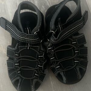 BOGO free -Black Fisherman Sandals with Sturdy Design